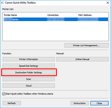 figure: Basic Tool tab