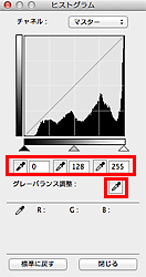 図：ヒストグラムダイアログ