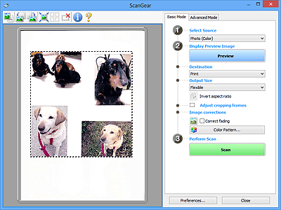 figure: Basic Mode tab