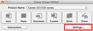 figure: IJ Scan Utility