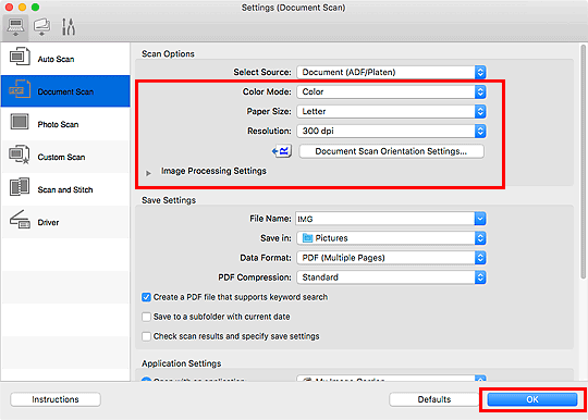 figur: Dialogrutan Inställningar