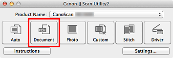 figure: IJ Scan Utility