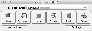 Canon : Manuales de CanoScan : CanoScan LiDE 120 : Inicio ...