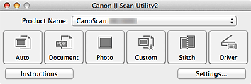 afbeelding: IJ Scan Utility