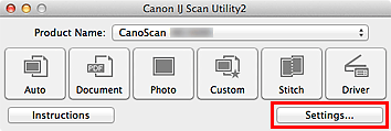 figure: IJ Scan Utility