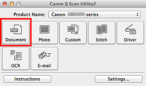 afbeelding: IJ Scan Utility