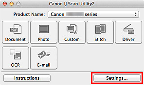 afbeelding: IJ Scan Utility