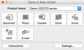 figure: IJ Scan Utility