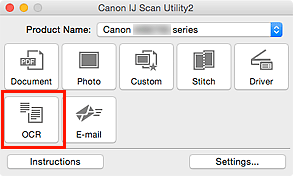 figure: IJ Scan Utility