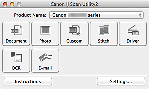 figure: IJ Scan Utility