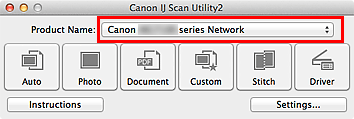 afbeelding: IJ Scan Utility