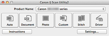 Imagen: IJ Scan Utility