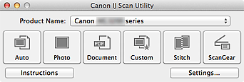 afbeelding: IJ Scan Utility