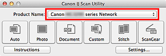 afbeelding: IJ Scan Utility