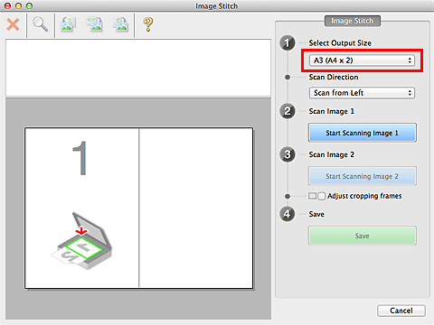 рисунок: Окно &laquo;Совмещение изображений&raquo;