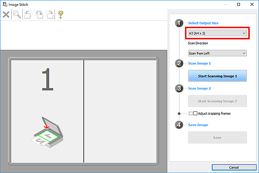 Abbildung: Fenster Bild zusammenfügen