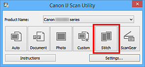 Abbildung: IJ Scan Utility