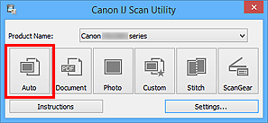 afbeelding: IJ Scan Utility