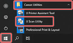 插图：IJ Scan Utility