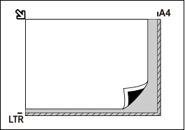figure&nbsp;: Placer et aligner l'élément avec la flèche de la vitre