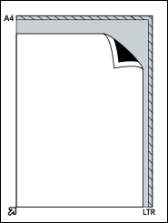 Abbildung: Ausrichten eines Objekts an der durch einen Pfeil gekennzeichneten Ecke