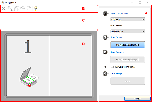 Abbildung: Fenster Bild zusammenfügen