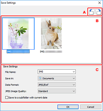 Imagen: cuadro de diálogo Guardar config.