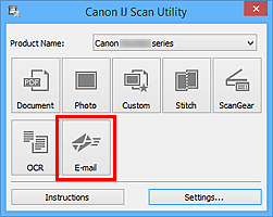 şekil: IJ Scan Utility