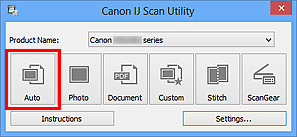 attēls: IJ Scan Utility