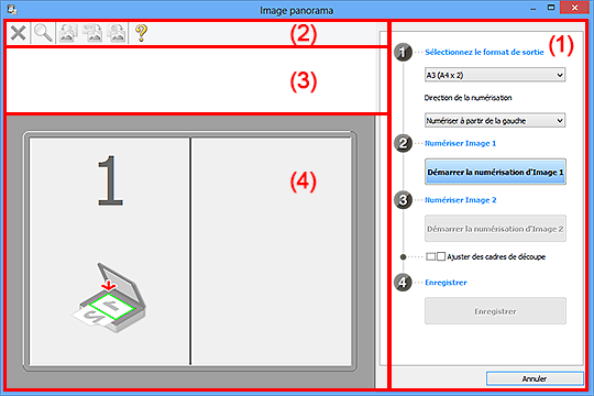 figure : fenêtre Image panorama