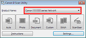 Abbildung: IJ Scan Utility