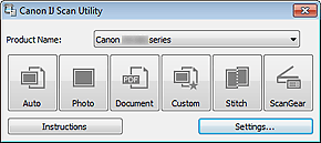 Canon printer utility software - applicationras