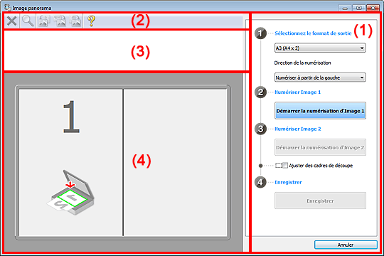 figure : fenêtre Image panorama