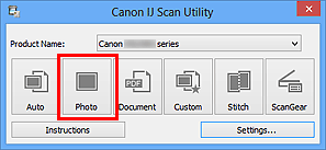 pav.: „IJ Scan Utility“