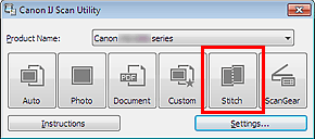 Imagen: IJ Scan Utility