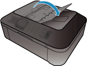 pav.: dokumentų dėklo atidarymas