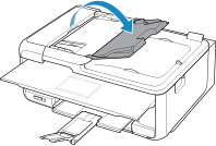 figure: Open the document tray