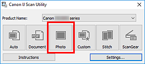 how to use canon scangear tool