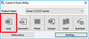 attēls: IJ Scan Utility