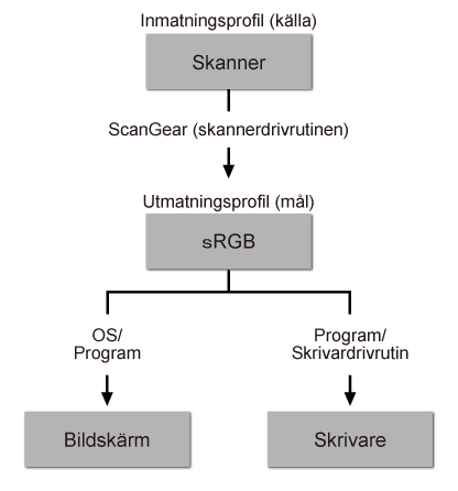 figur: Färgmatchningsflöde