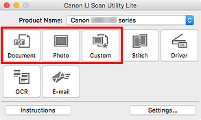 Abbildung: IJ Scan Utility Lite