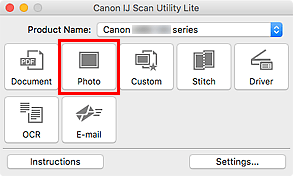 Abbildung: IJ Scan Utility Lite