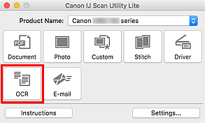 figura: IJ Scan Utility Lite