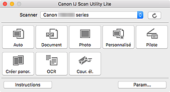 Canon Manuels Inkjet Ij Scan Utility Lite Ecran Principal Ij Scan Utility Lite