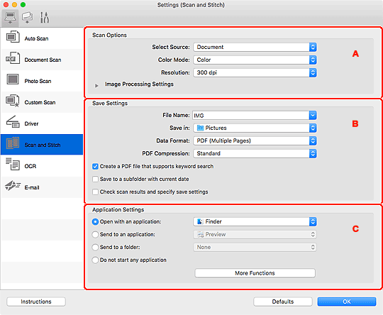 ij network scanner selector ex windows 10