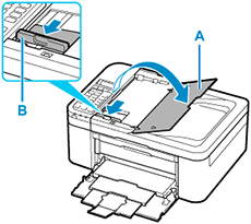 figure: Open the document tray