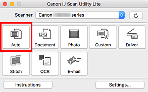 Canon : Manuals : IJ Scan Utility Lite : Scanning Easily ...