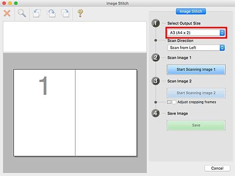 kuva: Kuvayhdistelmä-ikkuna