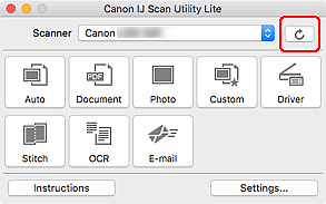 figure: IJ Scan Utility Lite