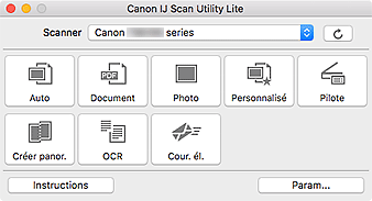 Canon : Manuels : IJ Scan Utility Lite : Fonctions IJ Scan ...